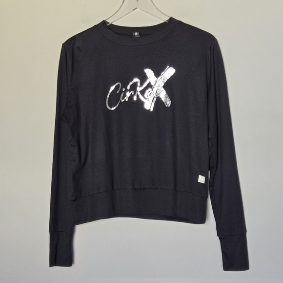 Vuori X Cirkel Fitness Long-Sleeve DayDream Crew Neck Gray Heather UPF 30+ Top M - Picture 9 of 9